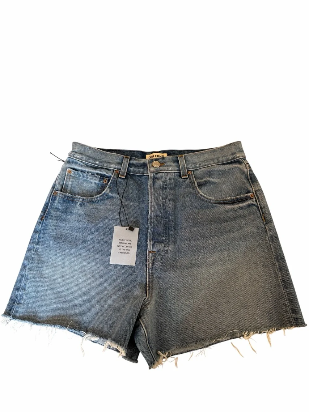Jules Super High Rise Vintage Short in Wave Hill, size 29, NWT - Picture 2 of 8